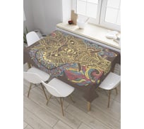 Прямоугольная скатерть JoyArty Священный Ганеша из сатена tc_32573_120x145