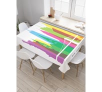 Прямоугольная скатерть JoyArty Радужный Нью-Йорк из сатена tc_18419_120x145