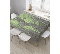 Прямоугольная скатерть JoyArty Проросший пень из сатена tc_9044_120x145