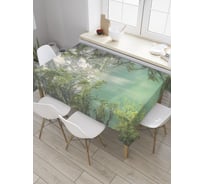 Прямоугольная скатерть JoyArty Затонувший город из сатена tc_9292_120x145