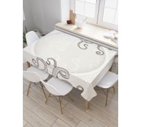Прямоугольная скатерть JoyArty Приставучие щупальца из сатена tc_23347_120x145