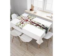 Прямоугольная скатерть JoyArty Живой крест из сатена tc_9581_120x145