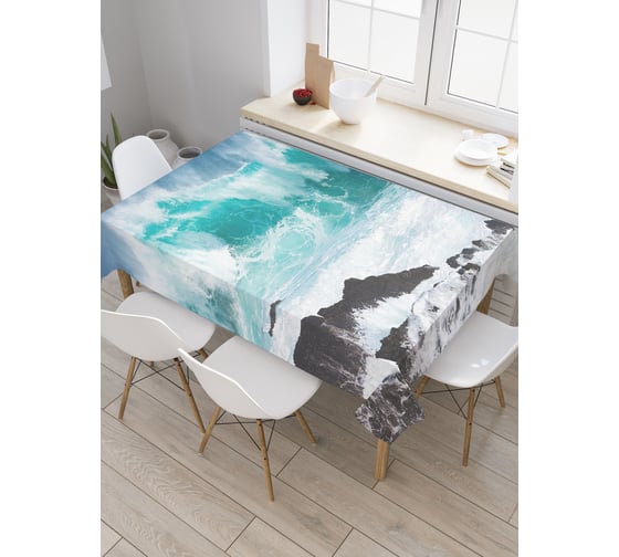 Прямоугольная скатерть JoyArty Морская опасность из сатена tc_21070_120x145 1