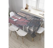 Прямоугольная скатерть JoyArty Стандартные перила из сатена tc_28369_120x145