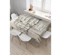 Прямоугольная скатерть JoyArty Итальянская Венеция из сатена tc_37886_120x145