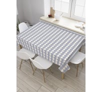 Прямоугольная скатерть JoyArty Геометрическая кольчуга из сатена tc_31840_120x145