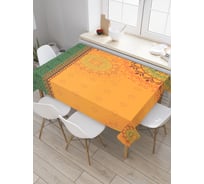 Прямоугольная скатерть JoyArty Разновидности мандалы из сатена tc_26314_120x145