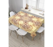 Прямоугольная скатерть JoyArty Восточный спиннер из сатена tc_33882_120x145