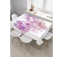 Прямоугольная скатерть JoyArty Сердечко девочки из сатена tc_35106_120x145