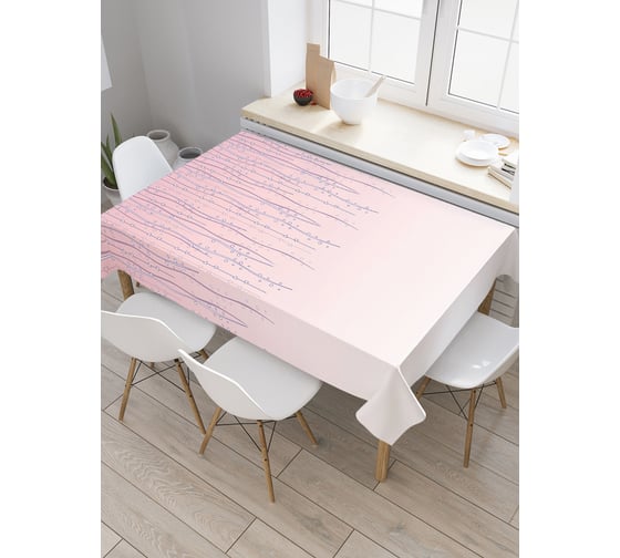 Прямоугольная скатерть JoyArty Рассветные лианы из сатена tc_23412_120x145 1