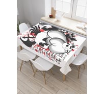 Прямоугольная скатерть JoyArty Рассказ погибшего из сатена tc_22168_120x145