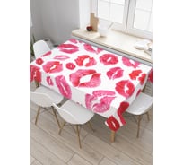 Прямоугольная скатерть JoyArty Зацелованная картина из сатена tc_2846_120x145