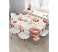 Прямоугольная скатерть JoyArty Сладкая мечта из сатена tc_30056_120x145