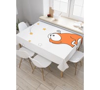 Прямоугольная скатерть JoyArty Загадай желание из сатена tc_18406_120x145