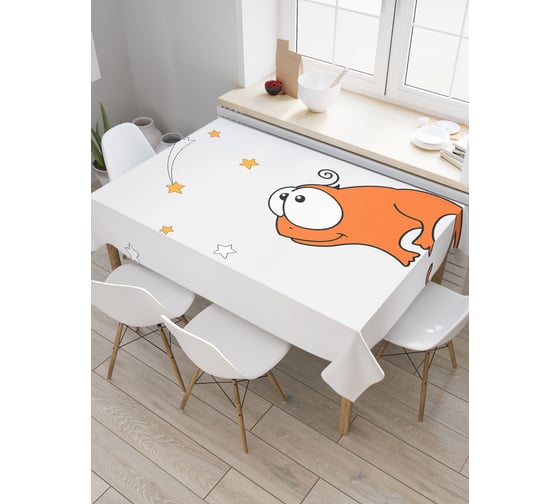 Прямоугольная скатерть JoyArty Загадай желание из сатена tc_18406_120x145 1