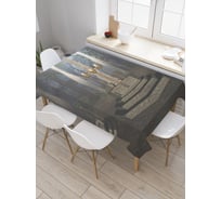 Прямоугольная скатерть JoyArty Загадочное место из сатена tc_19153_120x145