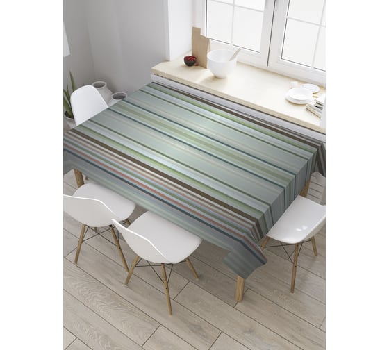 Прямоугольная скатерть JoyArty Симметрия тонких линий из сатена tc_31297_120x145 1