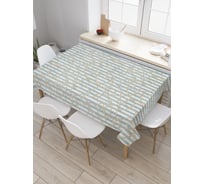 Прямоугольная скатерть JoyArty Запутанный узор из сатена tc_24117_120x145