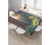 Прямоугольная скатерть JoyArty В поисках солнца из сатена tc_20753_120x145