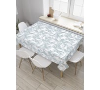 Прямоугольная скатерть JoyArty Ракушечная россыпь из сатена tc_32345_120x145