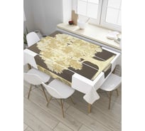 Прямоугольная скатерть JoyArty Дерево жизни из сатена tc_8032_120x145