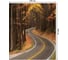 Прямоугольная скатерть JoyArty Извилистая лесная дорога из сатена tc_37661_120x145 2