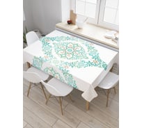 Прямоугольная скатерть JoyArty Растительное воображение из сатена tc_19987_120x145