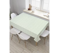 Прямоугольная скатерть JoyArty Геометрические листья из сатена tc_33400_120x145