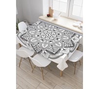 Прямоугольная скатерть JoyArty Забавное сочетание из сатена tc_21226_120x145