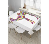 Прямоугольная скатерть JoyArty Пятнистый верблюд из сатена tc_32648_120x145
