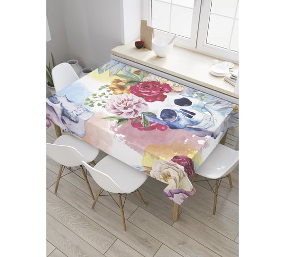 Прямоугольная скатерть JoyArty Природа смерти из сатена tc_9765_120x145 1