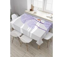 Прямоугольная скатерть JoyArty Зимние деревья из сатена tc_32978_120x145