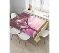 Прямоугольная скатерть JoyArty Долина чудес из сатена tc_6721_120x145