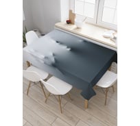 Прямоугольная скатерть JoyArty Жуткий облик из сатена tc_22101_120x145