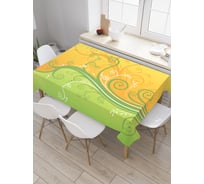 Прямоугольная скатерть JoyArty Выдуманное дерево из сатена tc_30506_120x145