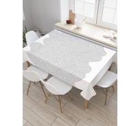 Прямоугольная скатерть JoyArty Закругленный лабиринт из сатена tc_20860_120x145