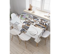 Прямоугольная скатерть JoyArty Мне нужен космос из сатена tc_19916_120x145