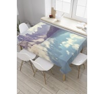Прямоугольная скатерть JoyArty Зеркальные реки из сатена tc_9287_120x145
