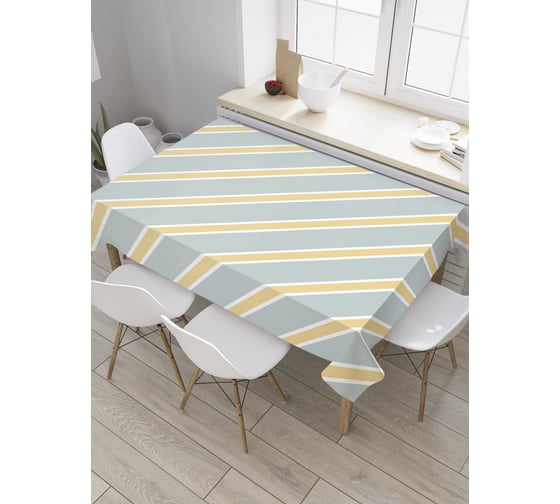 Прямоугольная скатерть JoyArty Полосы галстука из сатена tc_28703_120x145 1