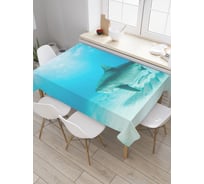 Прямоугольная скатерть JoyArty На океанском дне из сатена tc_19818_120x145