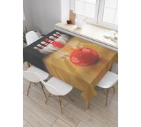 Прямоугольная скатерть JoyArty Начало игры из сатена tc_38138_120x145