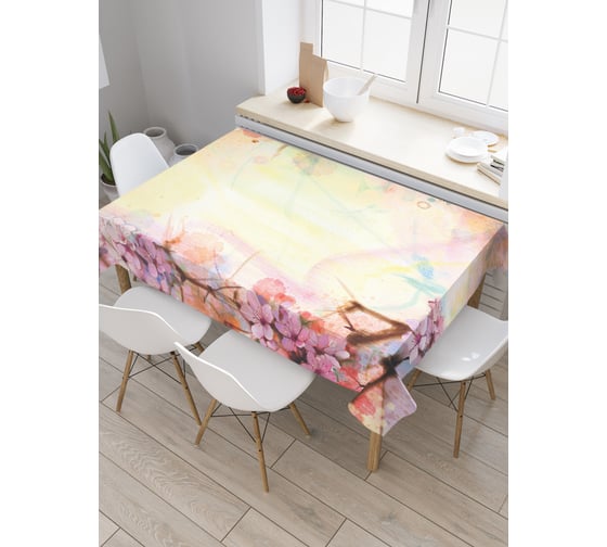 Прямоугольная скатерть JoyArty Живописная фантазия из сатена tc_21149_120x145 1
