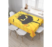 Прямоугольная скатерть JoyArty Дерево на Хэллоуин из сатена tc_4809_120x145