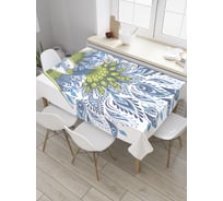 Прямоугольная скатерть JoyArty Райская птица из сатена tc_32738_120x145