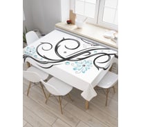 Прямоугольная скатерть JoyArty Заботы бабочки из сатена tc_21836_120x145
