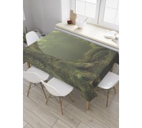 Прямоугольная скатерть JoyArty Сказочные гиганты из сатена tc_31576_120x145