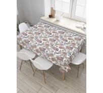 Прямоугольная скатерть JoyArty Природная нежность из сатена tc_8535_120x145