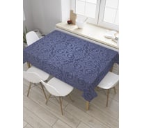 Прямоугольная скатерть JoyArty Роскошный ажур из сатена tc_35086_120x145