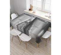 Прямоугольная скатерть JoyArty Сияющий мост из сатена tc_38173_120x145