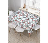 Прямоугольная скатерть JoyArty Склад кеглей из сатена tc_38140_120x145